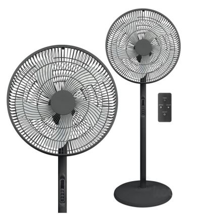 Stojanový ventilátor VIENTO-R 40W/230V černá + dálkové ovládání