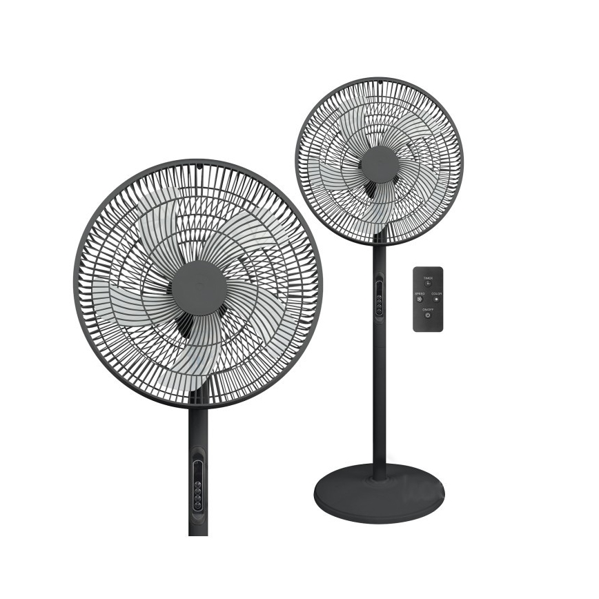 Stojanový ventilátor VIENTO-R 40W/230V černá + dálkové ovládání