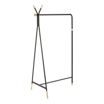 Stojanový věšák 165x91 cm CHENE černá/béžová