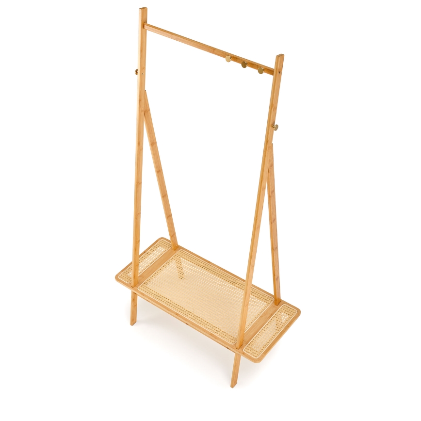 Stojanový věšák LEGNO 168x68 cm ratan