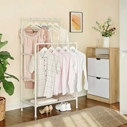 Stojanový věšák LINEA bílá