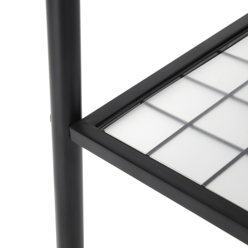 Stojanový věšák LINEA černá