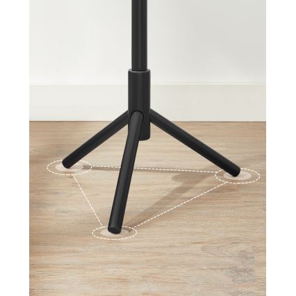 Stojanový věšák LINEA černá