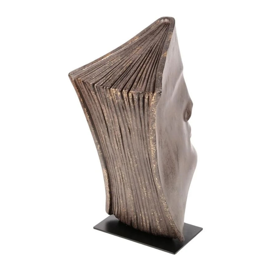 Stolní dekorace 29x25x17 cm pryskyřice/měděná