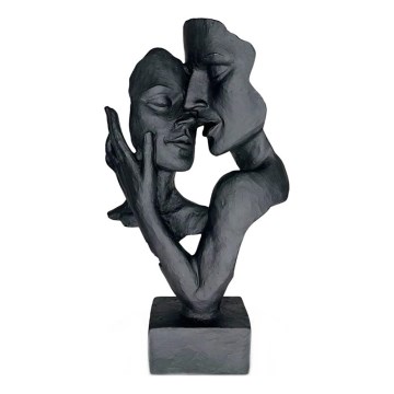 Stolní dekorace 29x9x17 cm pryskyřice/černá