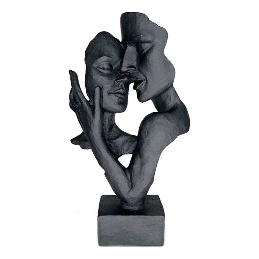 Stolní dekorace 29x9x17 cm pryskyřice/černá
