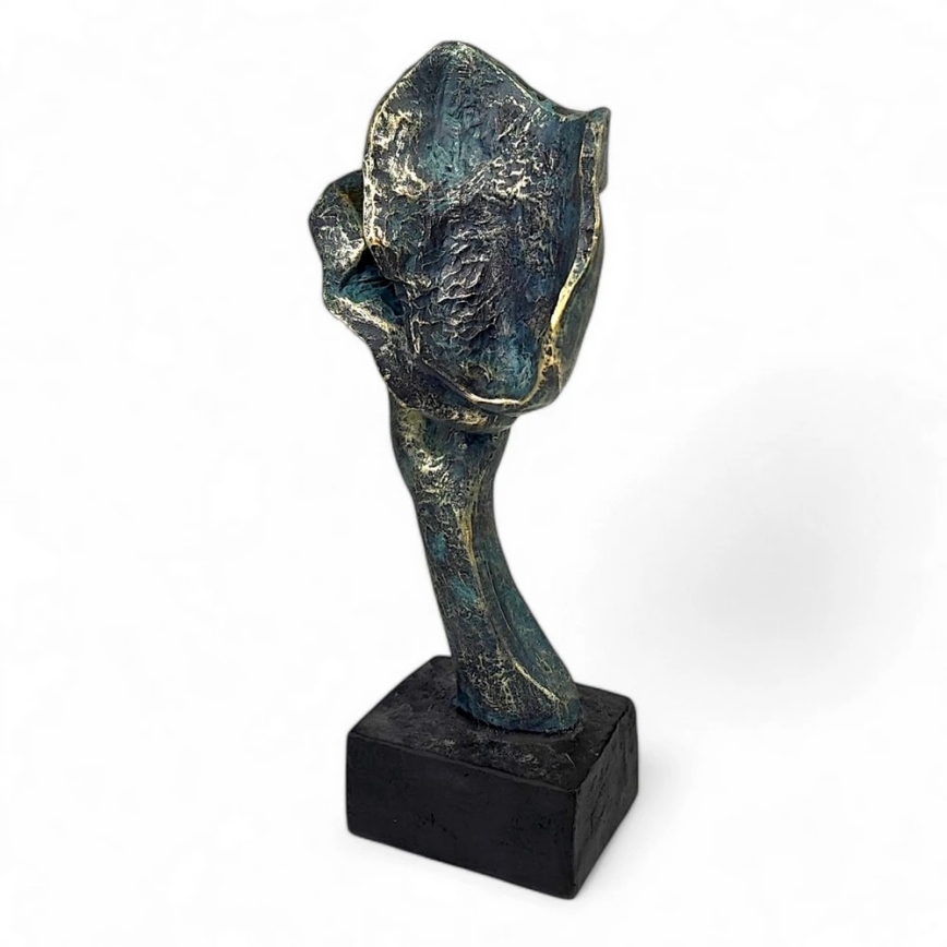 Stolní dekorace 35x22x13 cm pryskyřice/patina