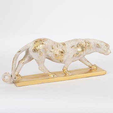 Stolní dekorace panther 10,5x16,7x42,5 cm