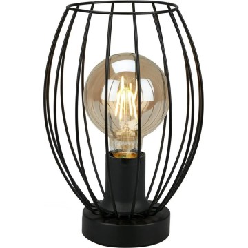 Stolní lampa 1xE27/25W/230V černá