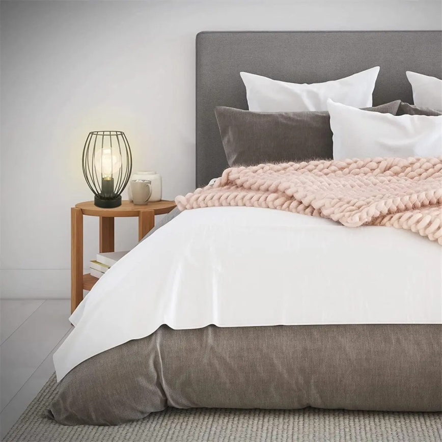 Stolní lampa 1xE27/25W/230V černá