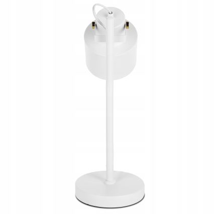 Stolní lampa 1xE27/40W/230V bílá