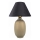 Stolní lampa 1xE27/40W/230V černá/béžová