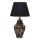 Stolní lampa 1xE27/40W/230V černá