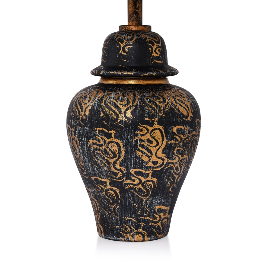 Stolní lampa 1xE27/40W/230V černá