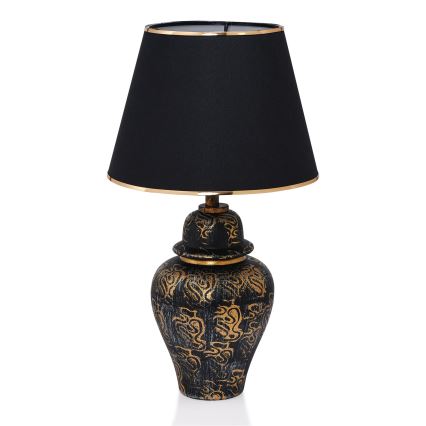 Stolní lampa 1xE27/40W/230V černá