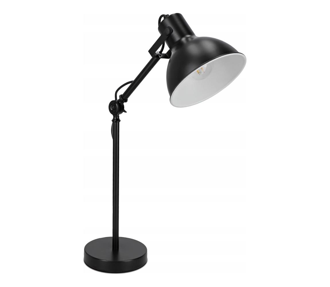SmartLED Stolní lampa 1xE27/40W/230V černá 7881