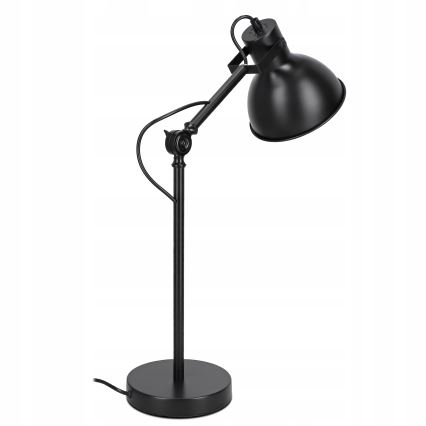 Stolní lampa 1xE27/40W/230V černá