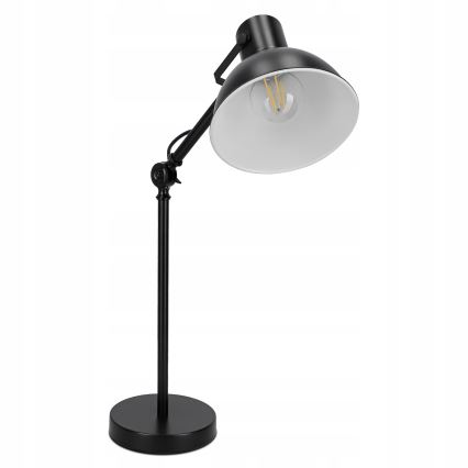 Stolní lampa 1xE27/40W/230V černá