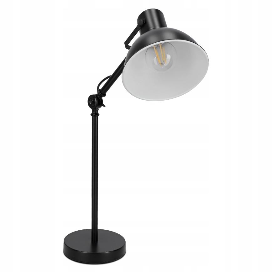 Stolní lampa 1xE27/40W/230V černá