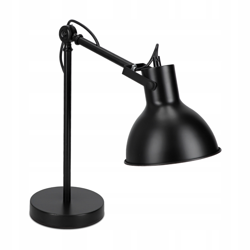 Stolní lampa 1xE27/40W/230V černá