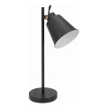 Stolní lampa 1xE27/40W/230V černá
