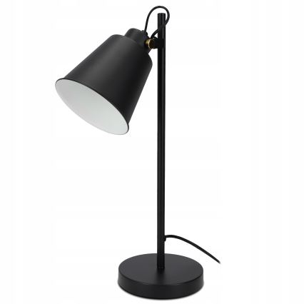 Stolní lampa 1xE27/40W/230V černá