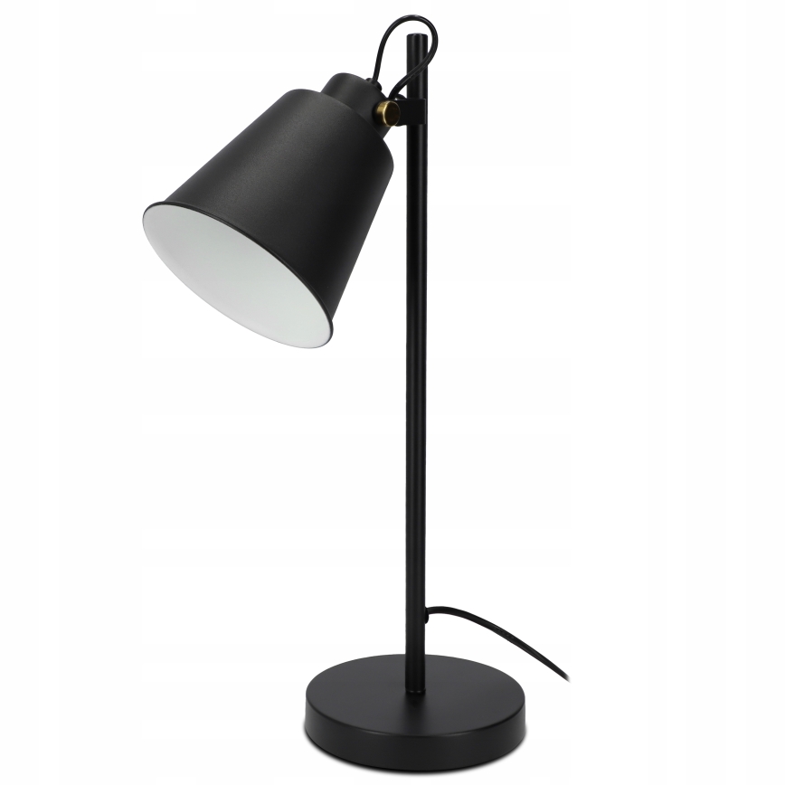Stolní lampa 1xE27/40W/230V černá