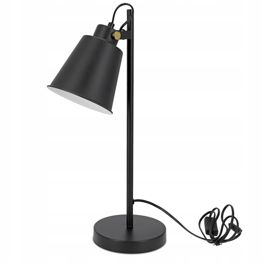Stolní lampa 1xE27/40W/230V černá