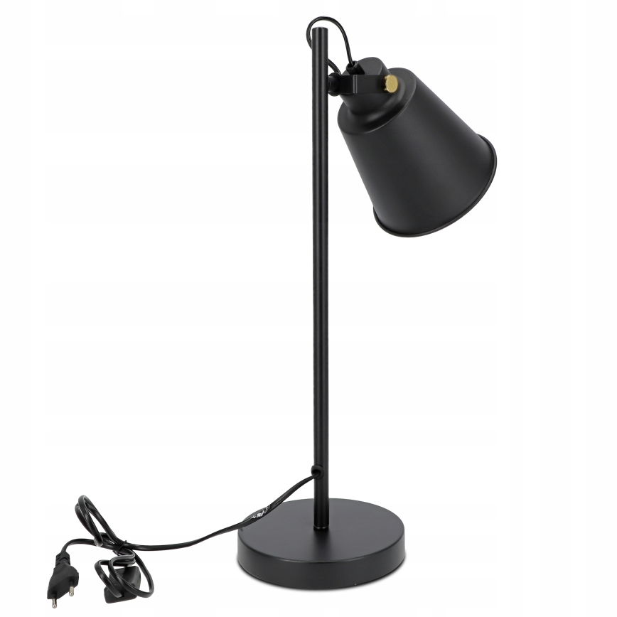 Stolní lampa 1xE27/40W/230V černá