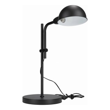 Stolní lampa 1xE27/40W/230V černá
