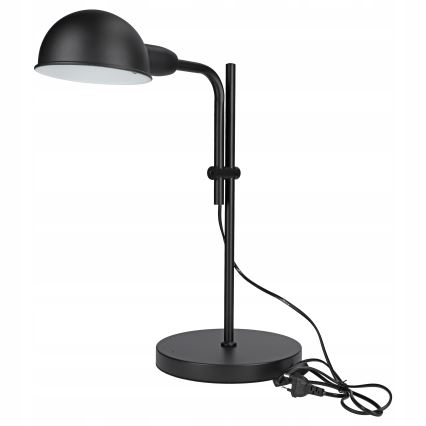 Stolní lampa 1xE27/40W/230V černá