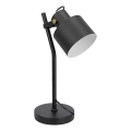 Stolní lampa 1xE27/40W/230V černá