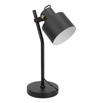 Stolní lampa 1xE27/40W/230V černá
