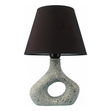 Stolní lampa 1xE27/40W/230V černá/zelená