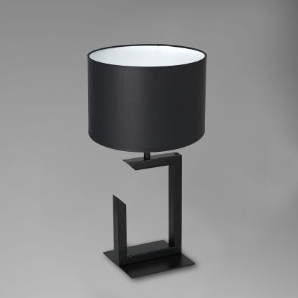 Stolní lampa 1xE27/60W/230V 45 cm černá/bílá