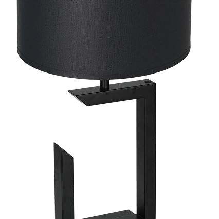 Stolní lampa 1xE27/60W/230V 45 cm černá/bílá