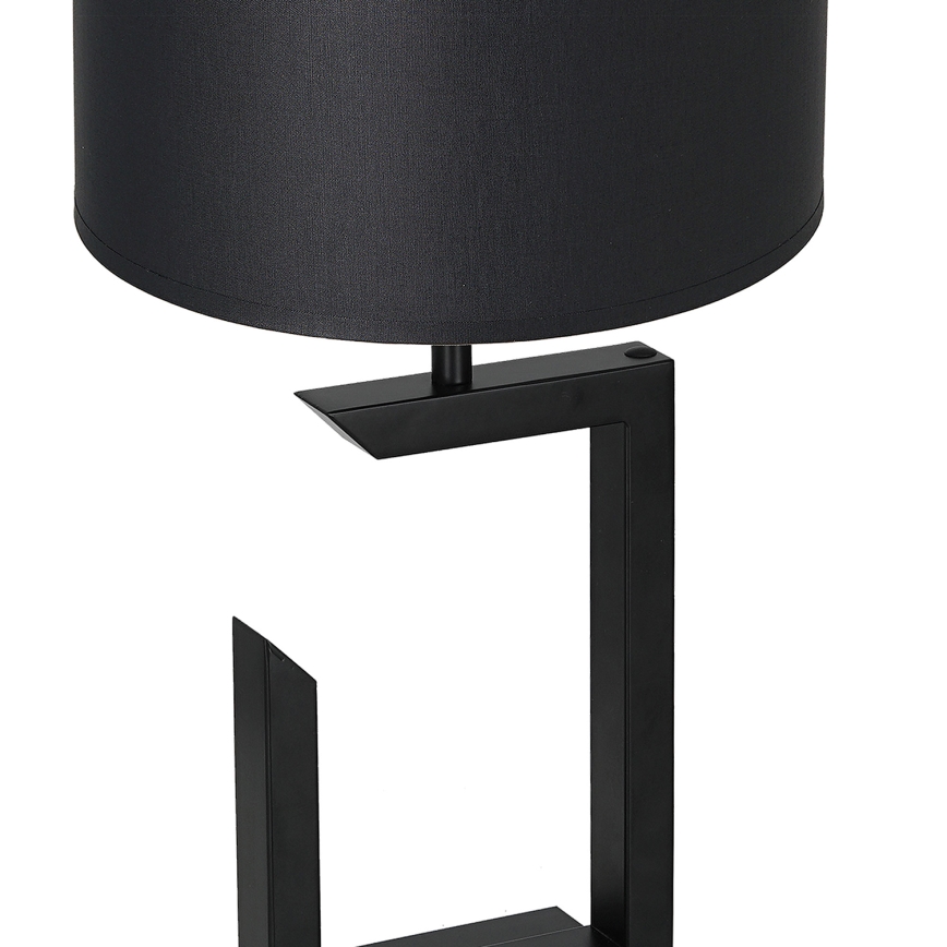 Stolní lampa 1xE27/60W/230V 45 cm černá/bílá
