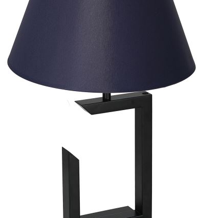 Stolní lampa 1xE27/60W/230V 45 cm modrá/zlatá