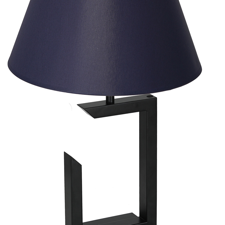 Stolní lampa 1xE27/60W/230V 45 cm modrá/zlatá
