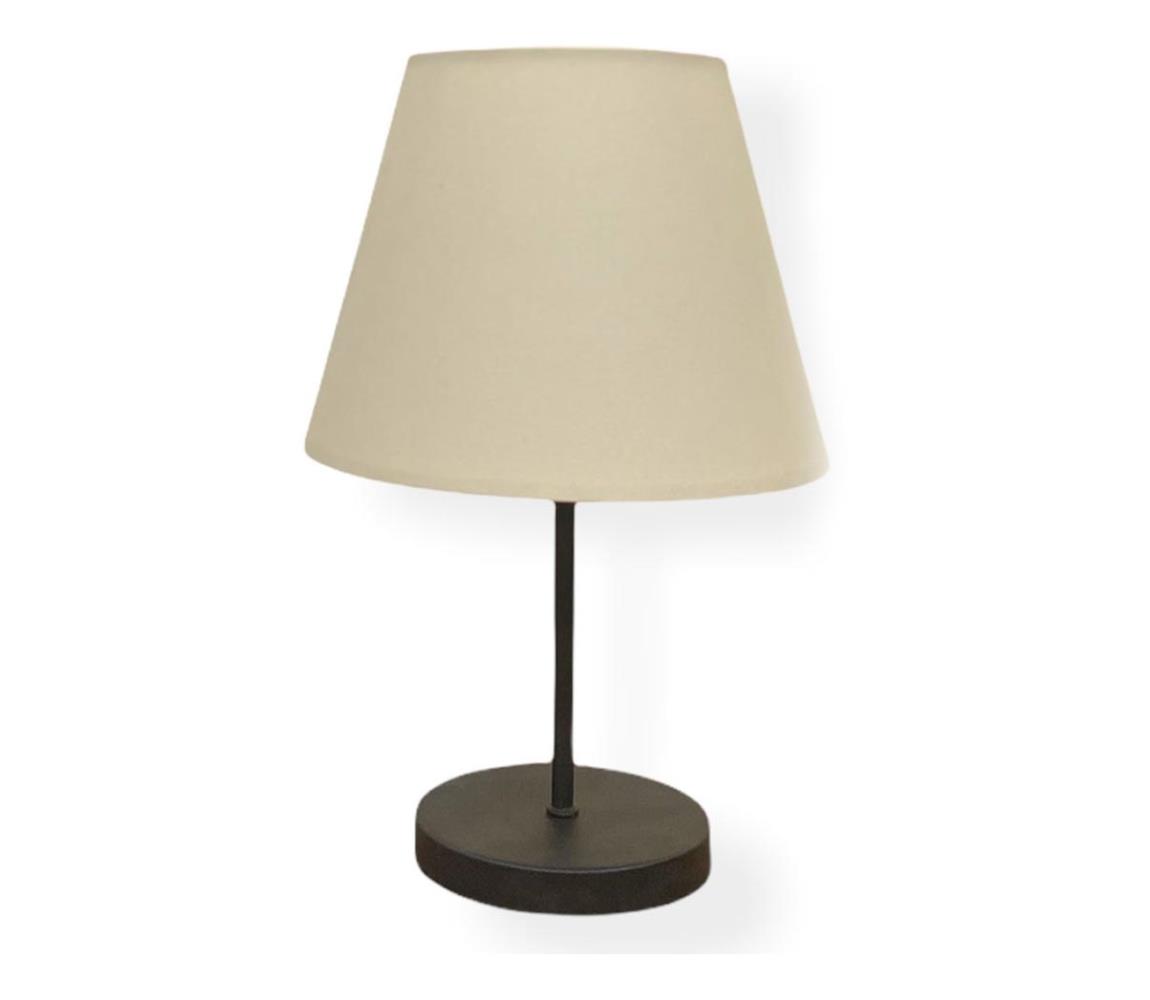 Asir Stolní lampa 1xE27/60W/230V černá AS0373