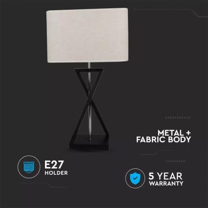 Stolní lampa 1xE27/60W/230V