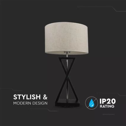 Stolní lampa 1xE27/60W/230V