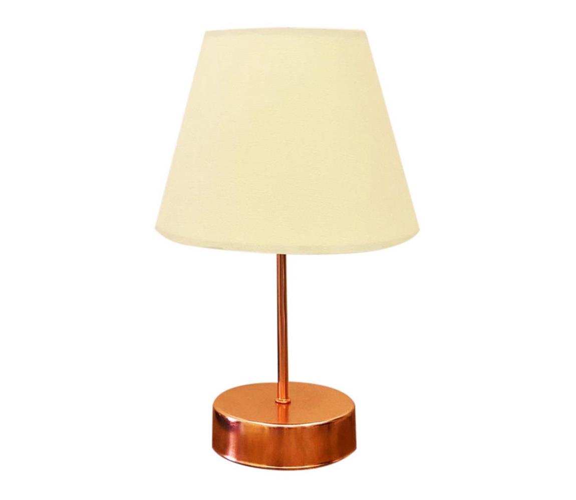 Asir Stolní lampa 1xE27/60W/230V měděná AS0379