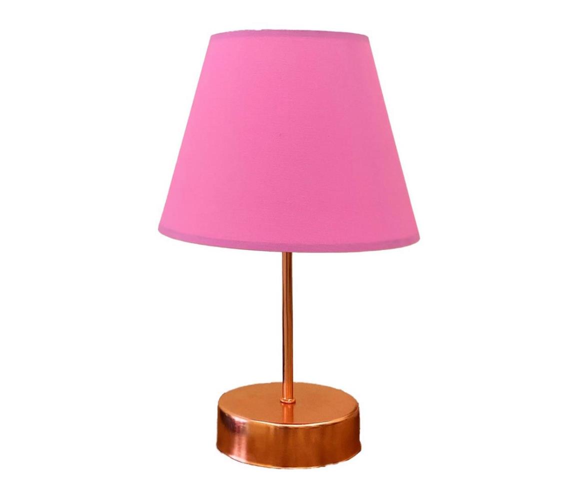 Asir Stolní lampa 1xE27/60W/230V měděná AS0387