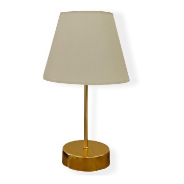 Stolní lampa 1xE27/60W/230V mosaz