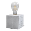 Stolní lampa ABEL 1xE27/15W/230V beton