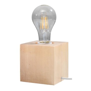 Stolní lampa ABEL 1xE27/15W/230V buk