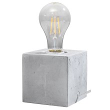 Stolní lampa ABEL 1xE27/60W/230V beton