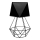 Stolní lampa ADAMANT LARGE 1xE27/15W/230V černá