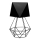 Stolní lampa ADAMANT LARGE 1xE27/60W/230V černá